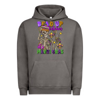 Pigment Tornado bead up bitches it's mardi gras skeleton Urban Hoodie - FaDigitalArtStudio