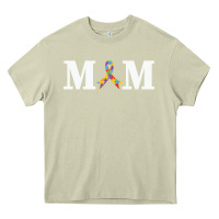 Mossy LIL Autism Mom Heavy Core Tee - CowhideDigitalArt