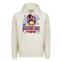 Oatmeal Heather All American mama Premium Hoodie - Neo Western