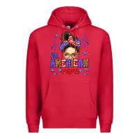 Cardinal All American mama Premium Hoodie - Neo Western