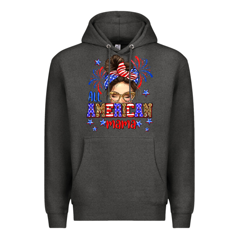 All American Mama Premium Hoodie by Neo Western | Teevron