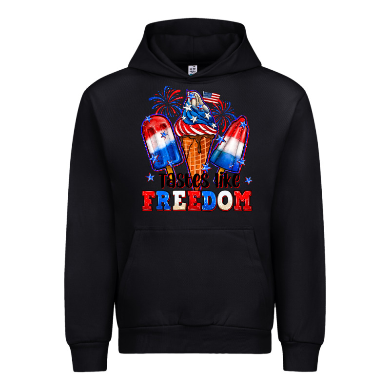 4th Of July Ice Creams Tastes Like Freedom Urban Hoodie by Neo Western | Teevron