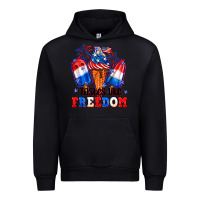 Black 4th of July ice creams tastes like freedom Urban Hoodie - Neo Western