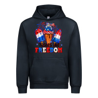 Navy 4th of July ice creams tastes like freedom Urban Hoodie - Neo Western