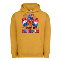 Pigment Peanut Butter 4th of July ice creams tastes like freedom Urban Hoodie - Neo Western