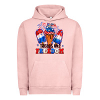 Pigment Salmon 4th of July ice creams tastes like freedom Urban Hoodie - Neo Western