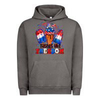 Pigment Tornado 4th of July ice creams tastes like freedom Urban Hoodie - Neo Western