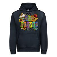 Navy best bus driver ever Urban Hoodie - CowhideDigitalArt