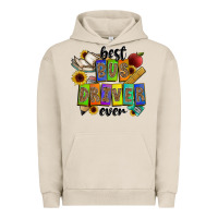 Pigment French Oak best bus driver ever Urban Hoodie - CowhideDigitalArt