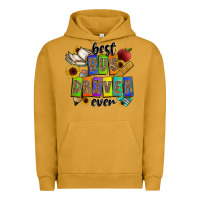 Pigment Peanut Butter best bus driver ever Urban Hoodie - CowhideDigitalArt