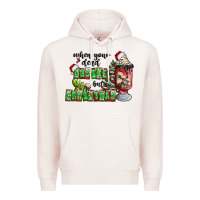 Pale Pink when your  dead insıde but is christmas Premium Hoodie - CowhideDigitalArt