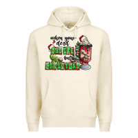Tofu when your  dead insıde but is christmas Premium Hoodie - CowhideDigitalArt