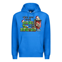 True Royal when your  dead insıde but is christmas Premium Hoodie - CowhideDigitalArt