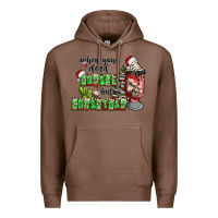Chestnut when your  dead insıde but is christmas Premium Hoodie - CowhideDigitalArt