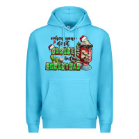 Ocean Blue when your  dead insıde but is christmas Premium Hoodie - CowhideDigitalArt