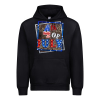 Black 4th of July  4th of july Urban Hoodie - CowGirlArtShop