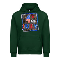Forest Green 4th of July  4th of july Urban Hoodie - CowGirlArtShop