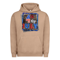Pigment Burro 4th of July  4th of july Urban Hoodie - CowGirlArtShop