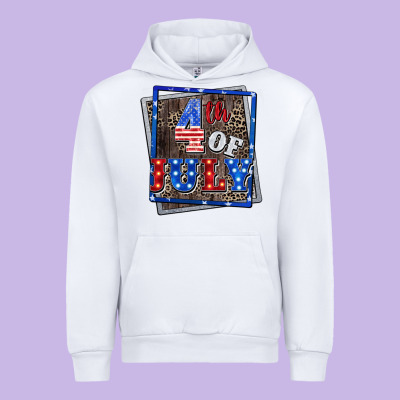 4th Of July  4th Of July Urban Hoodie Designed By Cowgirlartshop