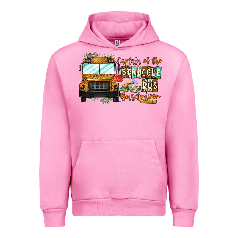 Captain Of Struggle Bus Busdrive Urban Hoodie by CowhideDigitalArt | Teevron