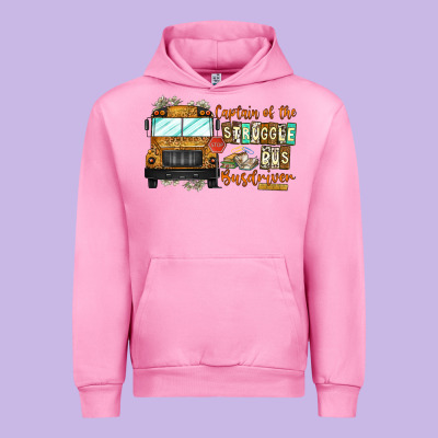 Captain Of Struggle Bus Busdrive Urban Hoodie Designed By Cowhidedigitalart