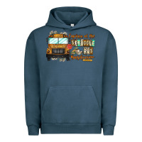 Pigment Midnight Navy Captain Of Struggle Bus Busdrive Urban Hoodie - CowhideDigitalArt