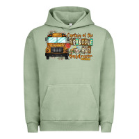 Pigment Oil Green Captain Of Struggle Bus Busdrive Urban Hoodie - CowhideDigitalArt