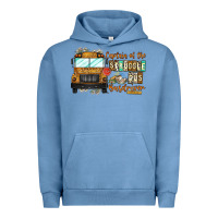 Pigment Pebble Blue Captain Of Struggle Bus Busdrive Urban Hoodie - CowhideDigitalArt
