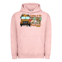 Pigment Salmon Captain Of Struggle Bus Busdrive Urban Hoodie - CowhideDigitalArt