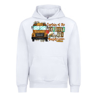 White Captain Of Struggle Bus Busdrive Urban Hoodie - CowhideDigitalArt