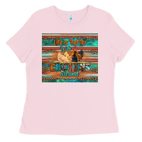 Bubblegum Pink life is better with chickens around chicken coop Ladies Tee - Artiststas