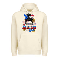 Sandshell All American girl 4th of July Premium Hoodie - CowGirlArtShop