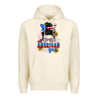 Tofu All American girl 4th of July Premium Hoodie - CowGirlArtShop