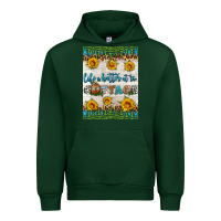 Forest Green life is better at the cottage air freshener Urban Hoodie - HRA Design Shop