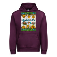 Mauve Wine life is better at the cottage air freshener Urban Hoodie - HRA Design Shop