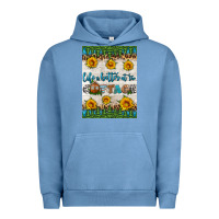 Pigment Pebble Blue life is better at the cottage air freshener Urban Hoodie - HRA Design Shop