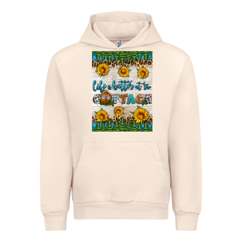 Life Is Better At The Cottage Air Freshener Urban Hoodie by HRA Design Shop | Teevron
