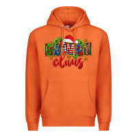 Carrot Christmas grampy claus Premium Hoodie - FaDigitalArtStudio