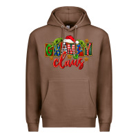 Chestnut Christmas grampy claus Premium Hoodie - FaDigitalArtStudio