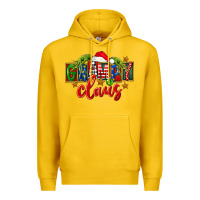 Lemon Christmas grampy claus Premium Hoodie - FaDigitalArtStudio