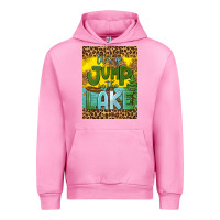 Fuchsia Pink let's go jump in the lake air freshener Urban Hoodie - HRA Design Shop