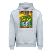 Heather Grey let's go jump in the lake air freshener Urban Hoodie - HRA Design Shop