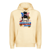 Pina Colada All American Mama 4th of July Premium Hoodie - CowGirlArtShop