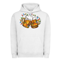 Pigment Lunar Rock beer with christmas lights Urban Hoodie - FaDigitalArtStudio