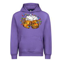Tulip beer with christmas lights Urban Hoodie - FaDigitalArtStudio