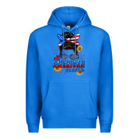 True Royal All American Mama 4th of July Premium Hoodie - CowGirlArtShop