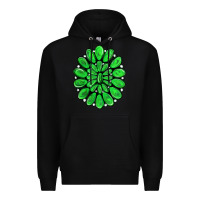 Black green gemstone Premium Hoodie - RanaPortraitStore