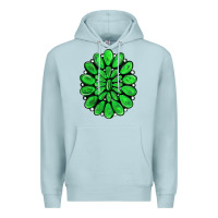 Blue Mist green gemstone Premium Hoodie - RanaPortraitStore