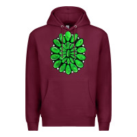 Burgundy green gemstone Premium Hoodie - RanaPortraitStore