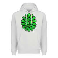 Dove Grey green gemstone Premium Hoodie - RanaPortraitStore